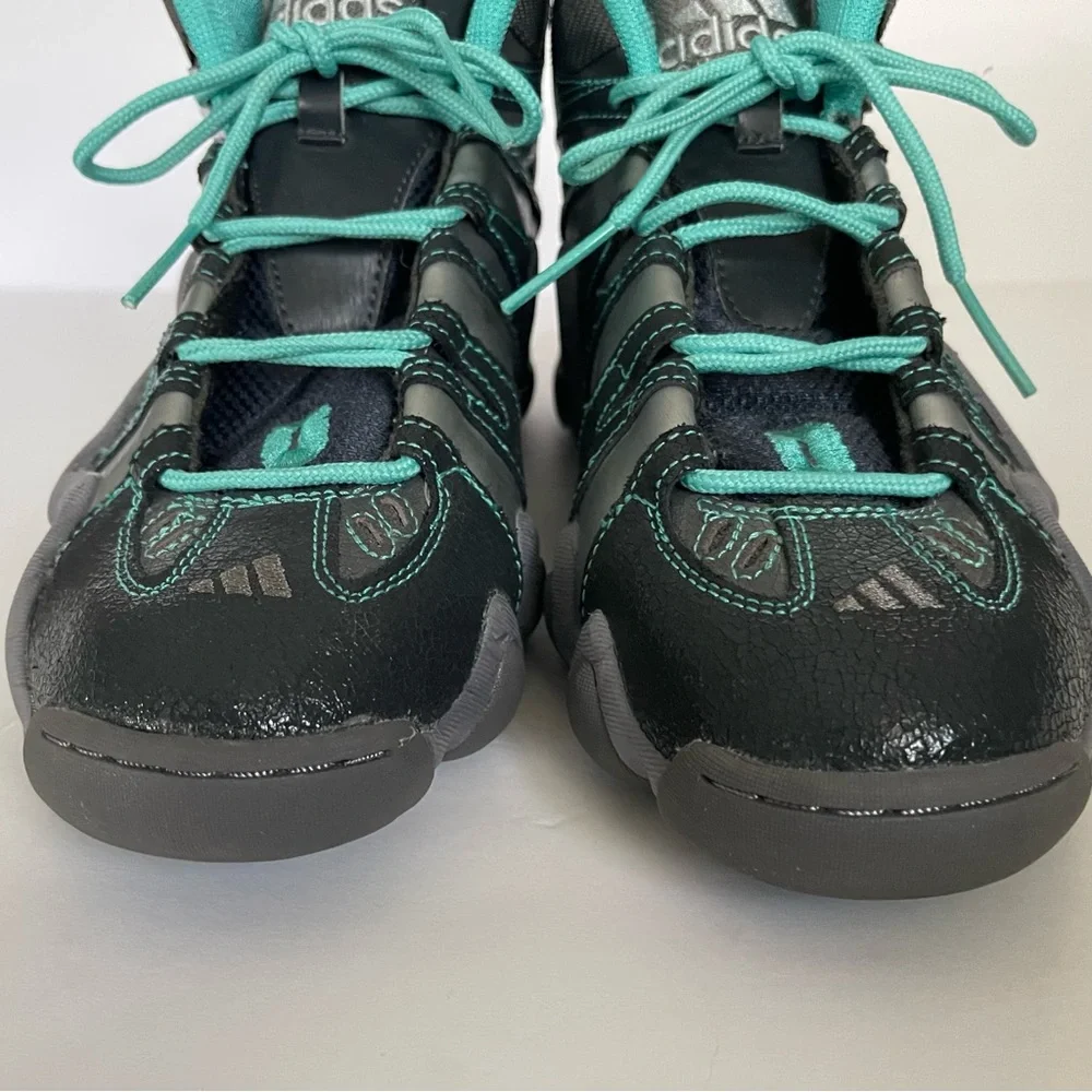 *SOLD*Adidas Crazy 8 Kobe Bryant Grey Teal Black Sneaker Shoe Sz 9.5 - Picture 7 of 12